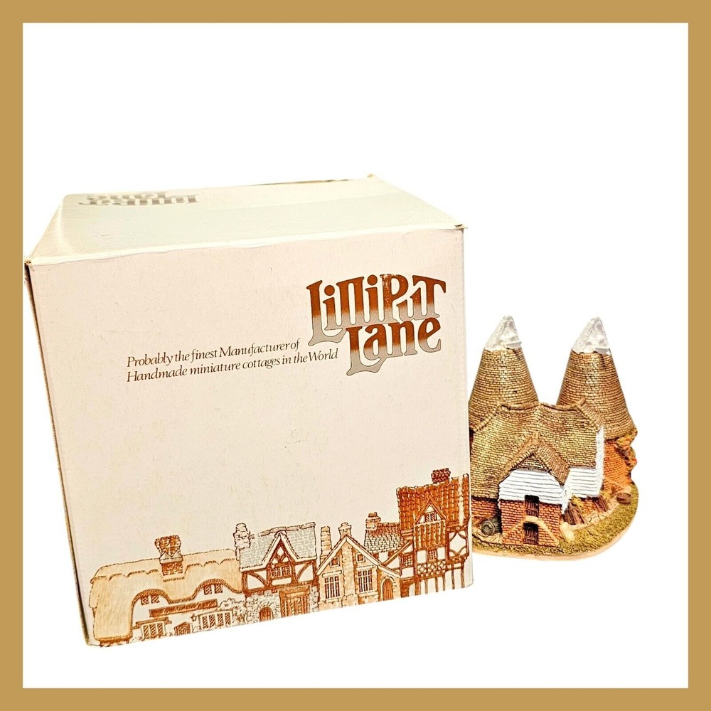 Lilliput Lane‎ Kentish Oast House Miniature Masterpiece handmade UK Box